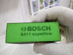 博世（Bosch）厚款海绵砂新人试用全攻略